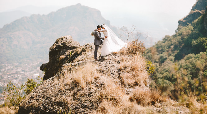 Luis Etty Mexico Mountaintop Elopement Wedding Photographer
